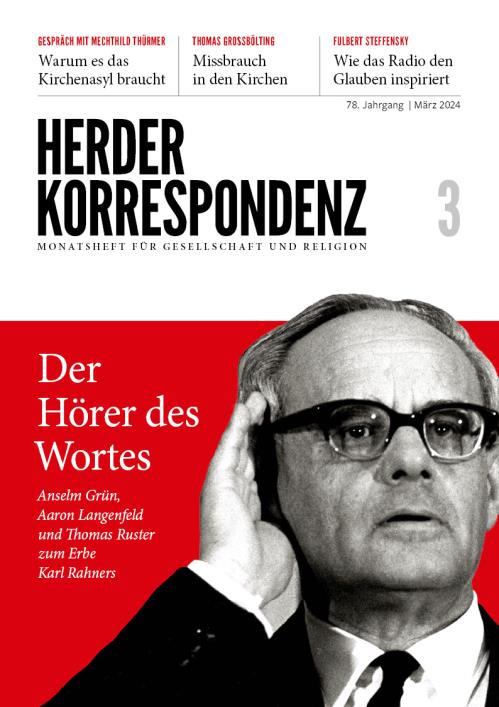 Herder Korrespondenz 78. Jahrgang (2024) Nr. 3/2024