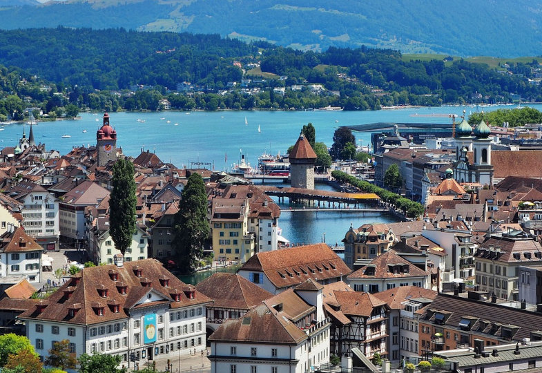 Stadtansicht Luzern