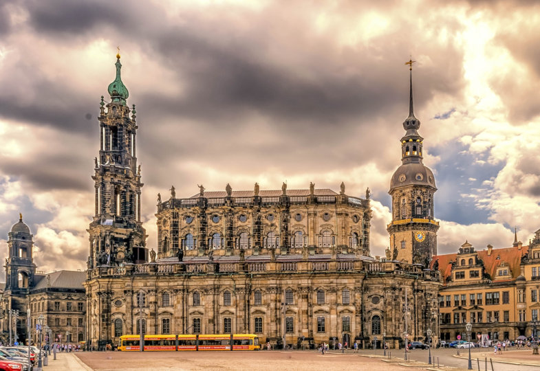 Katholische Hofkirche in Dresden