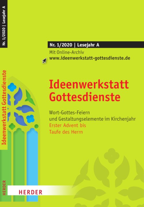 Titelseite: Ideenwerkstatt Gottesdienste 1/2020