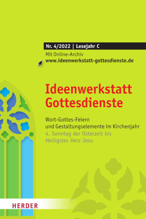 Titelseite: Ideenwerkstatt Gottesdienst 4/2022