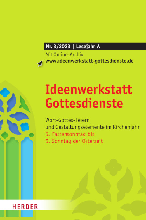 Titelseite: Ideenwerkstatt Gottesdienst 3/2023