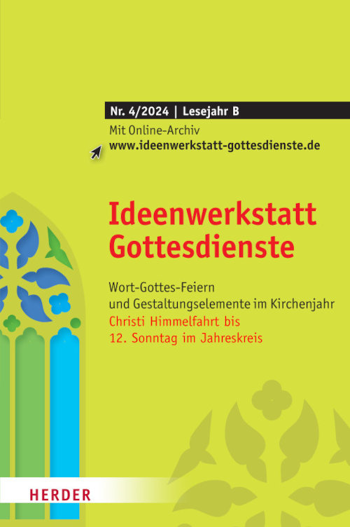Titelseite: Ideenwerkstatt Gottesdienste 4/2024 