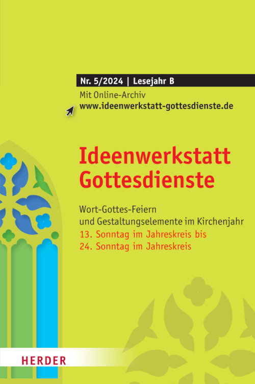 Titelseite: Ideenwerkstatt Gottesdienste 5/2024 