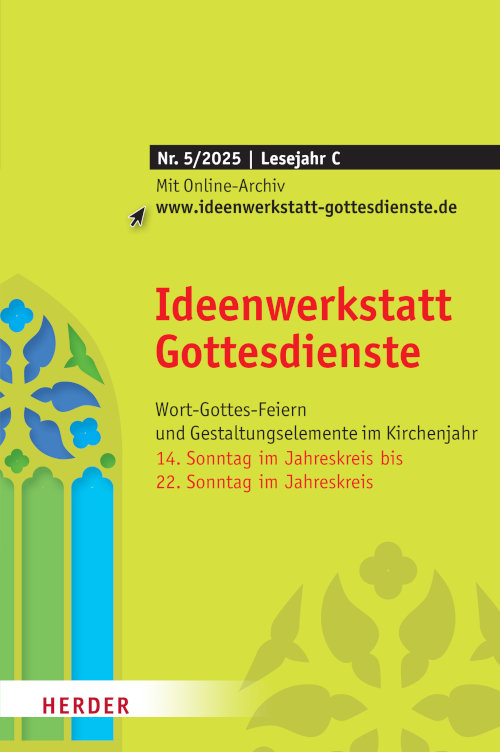Titelseite Ideenwerkstatt Gottesdienste 5/2025