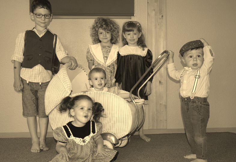 Als Oma und Opa klein waren