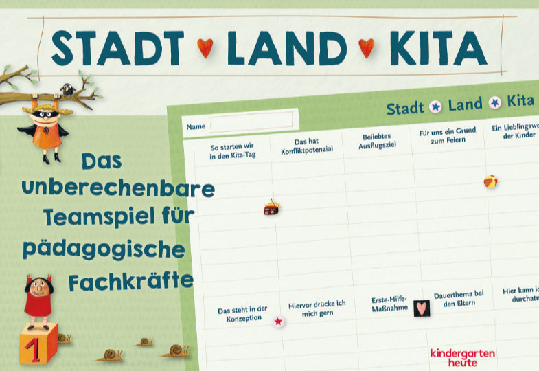 Gewinnspiel "Stadt-Land-Kita"