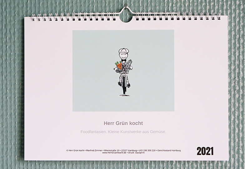 Gewinnspiel: Gewinnen Sie einen Wandkalender von "Herrn Grün"!