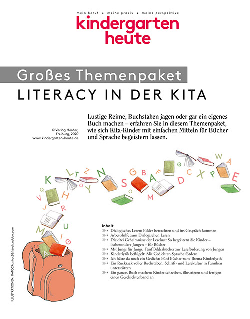 kindergarten heute - Themenpaket. Literacy in der Kita