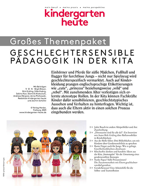 kindergarten heute - Themenpaket. Geschlechtersensible Pädagogik in der Kita