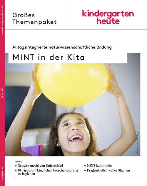 MINT in der Kita: Alltagsintegrierte naturwissenschaftliche Bildung