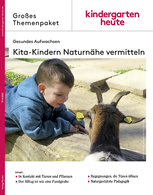 Kita-Kindern Naturnähe vermitteln: Gesundes Aufwachsen