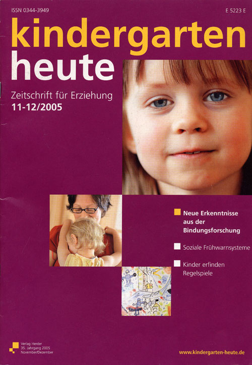 kindergarten heute - Das Fachmagazin für Frühpädagogik 11-12_2005, 35. Jahrgang
