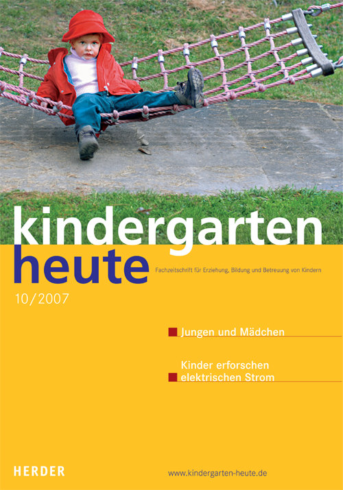 kindergarten heute - Das Fachmagazin für Frühpädagogik 10_2007, 37. Jahrgang