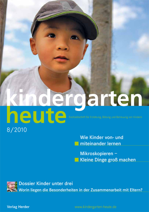 kindergarten heute - Das Fachmagazin für Frühpädagogik 8_2010, 40. Jahrgang