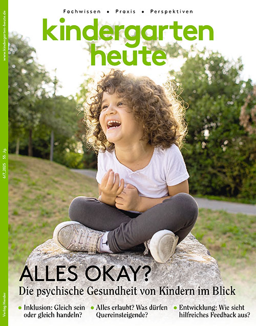 Titelseite Kindergarten heute 6-7/2025