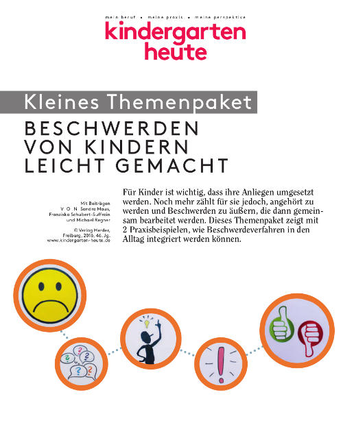 Die Themenpakete aus dem Fachmagazin | kindergarten heute