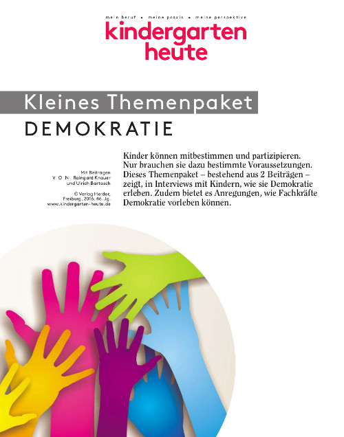 kindergarten heute - Themenpaket. Demokratie