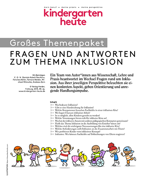 kindergarten heute - Themenpaket. Inklusion