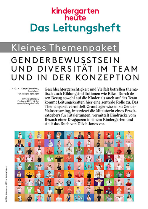 Genderbewusstsein und Diversität im Kita-Team und in der Konzeption