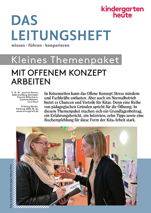 Mit Offenem Konzept arbeiten
