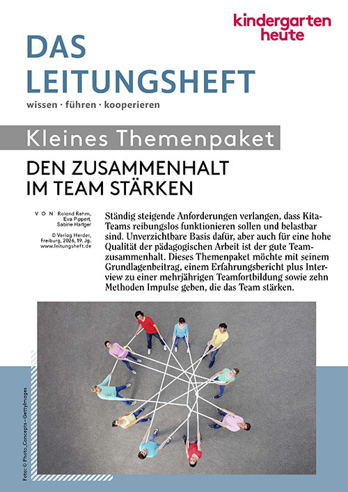 Den Zusammenhalt im Team stärken