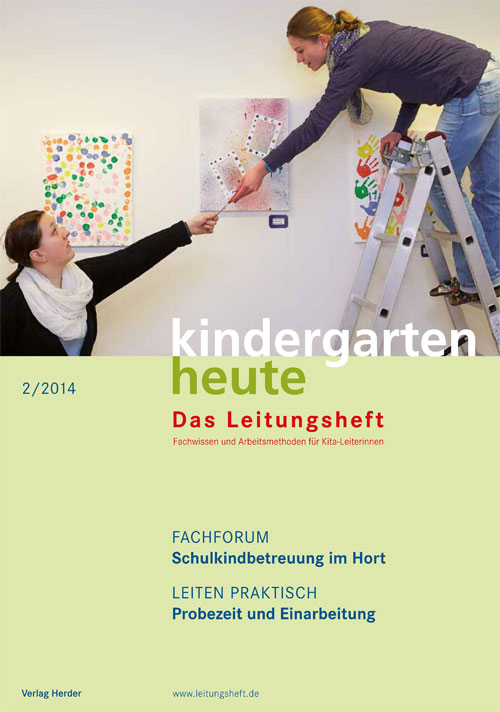 kindergarten heute - Das Leitungsheft 2_2014, 7. Jahrgang
