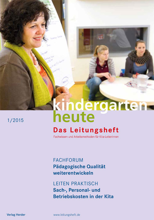 kindergarten heute - Das Leitungsheft 1_2015, 8. Jahrgang