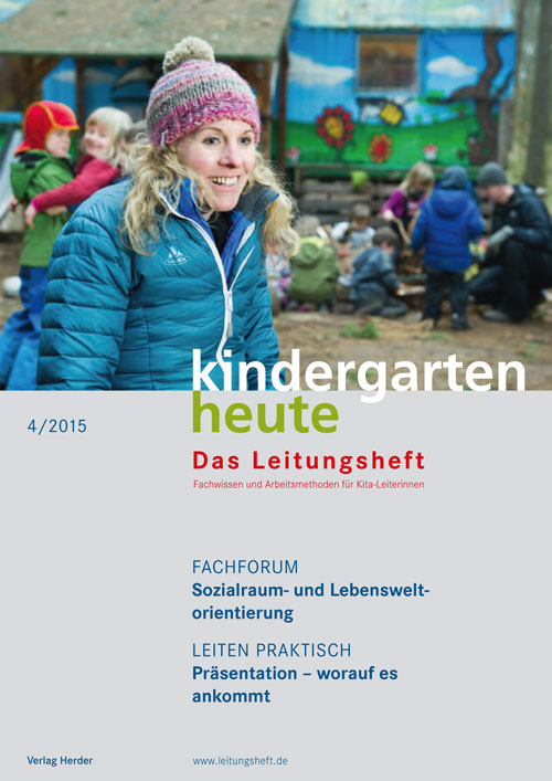 kindergarten heute - Das Leitungsheft 4_2015, 8. Jahrgang