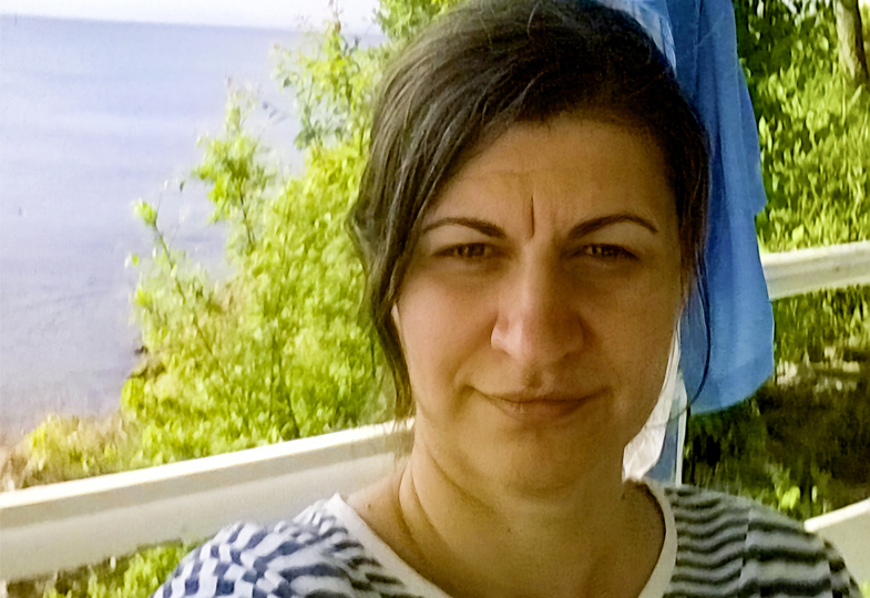 Ein Porträtfoto von Neli Lecheva.