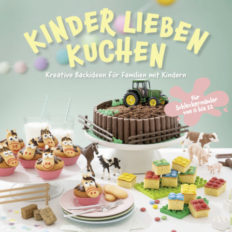 Wir verlosen 5 x das Backbuch „Kinder lieben Kuchen“: Gewinnspiel