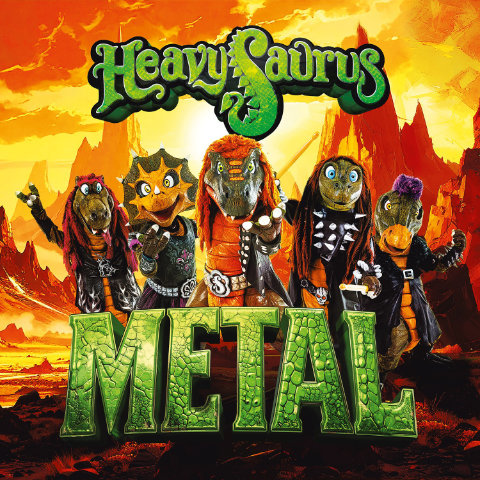 Titel Metal-CD HeavySaurus
