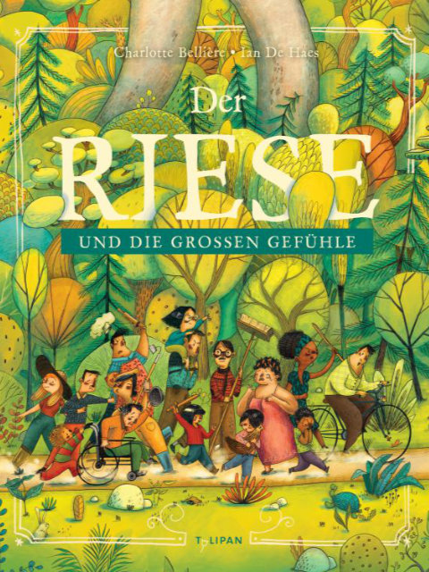 Titelseite Der Riese und die grossen Gefühle.