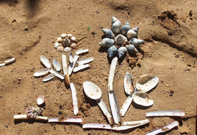 Kunst aus Naturmaterialien: Auslegungssache