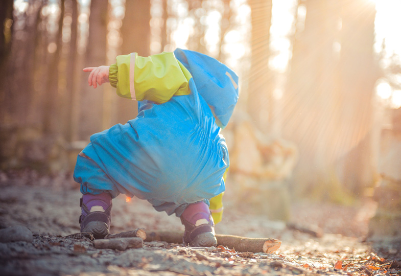 Im Herbst ist die beste Jahreszeit für kreative Kinderspiele