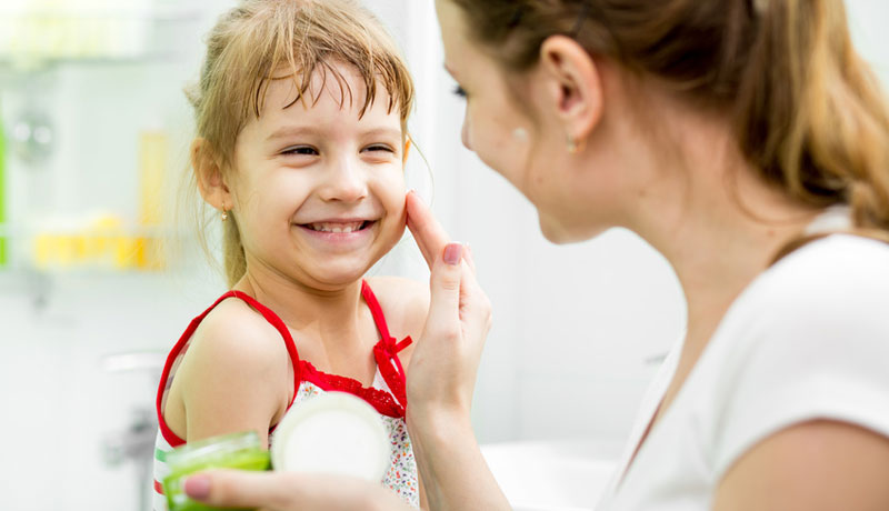 Eine saubere Sache: Naturkosmetik für Kinder