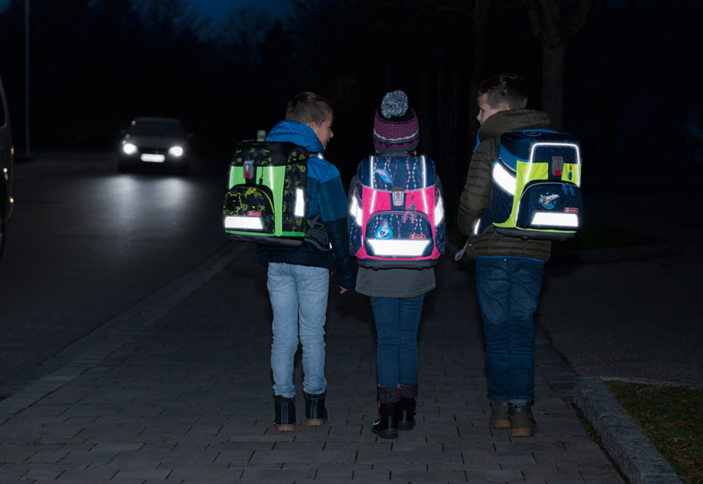 Kinder im Straßenverkehr: Gesehen werden