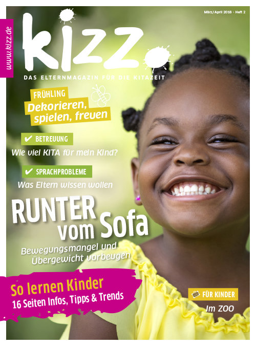 kizz. Das Elternmagazin für die Kitazeit Januar/Februar 2018, Heft 2