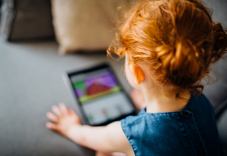 Kleine Surfer im großen Netz