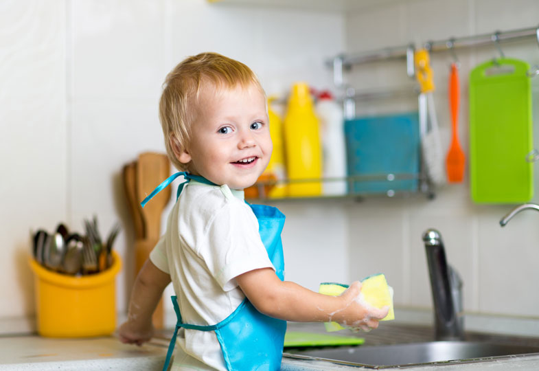 Kinder brauchen Eltern, die auf ihre Fähigkeiten vertrauen - das gilt auch für ganz alltägliche Dinge 