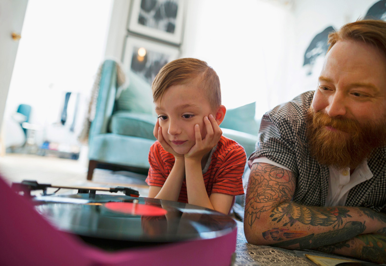 Was hörst du? Kinder finden auch die Musik ihrer Eltern spannend