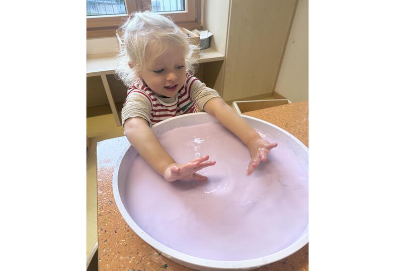 Lotte & die Wanne: Lernschritte in Bildern