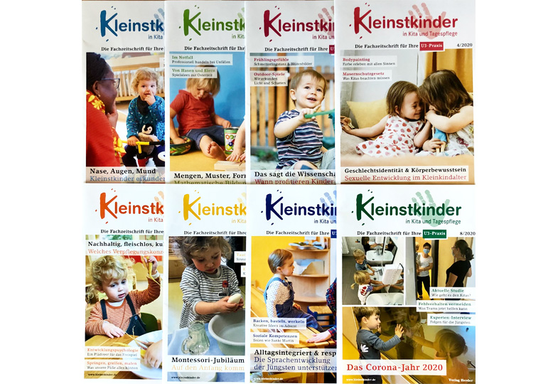Gewinnspiel: Wir verlosen drei Jahresabonnements der Fachzeitschrift "Kleinstkinder in Kita und Tagespflege"