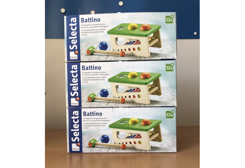 Gewinnspiel Klopfspiel Battino