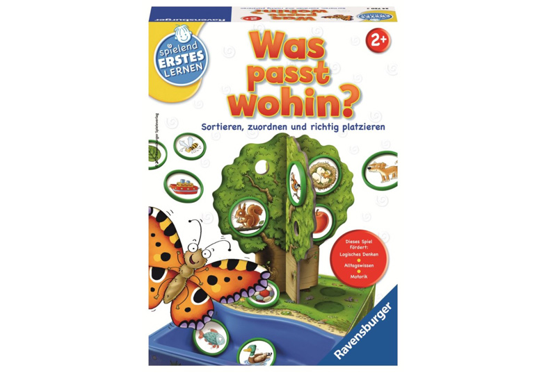 Wir verlosen dreimal das Spiel „Was passt wohin?“ von Ravensburger!