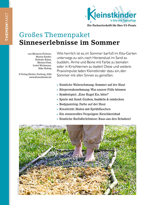 Sinneserlebnisse im Sommer