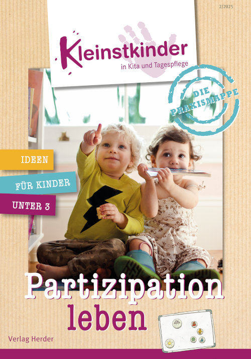 Titelseite Kleinstkinder Praxismappe P2/2025
