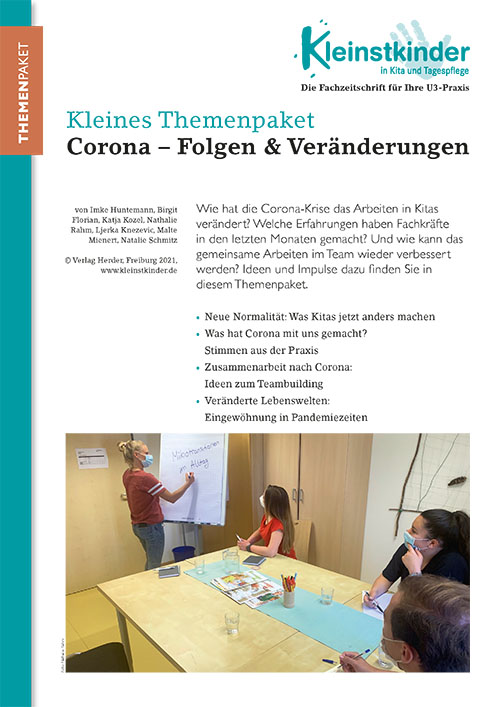 Kleinstkinder in Kita und Tagespflege - Themenpaket. Corona – Folgen & Veränderungen