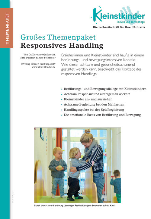 Kleinstkinder in Kita und Tagespflege - Themenpaket. Responsives Handling