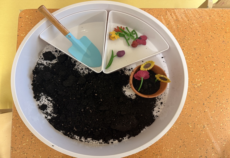 Sensory Play im Frühjahr: Mit Aktionstabletts durch das Jahr - Teil 2